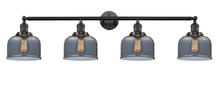 Innovations Lighting 215-OB-G73 - Bell - 4 Light - 44 inch - Oil Rubbed Bronze - Adjustable Bath Vanity Light