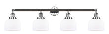 Innovations Lighting 215-PC-G71-LED - Bell - 4 Light - 44 inch - Polished Chrome - Adjustable Bath Vanity Light