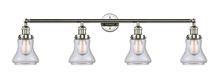 Innovations Lighting 215-PN-G192-LED - Bellmont - 4 Light - 42 inch - Polished Nickel - Adjustable Bath Vanity Light