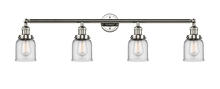 Innovations Lighting 215-PN-G52-LED - Bell - 4 Light - 42 inch - Polished Nickel - Adjustable Bath Vanity Light