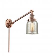 Innovations Lighting 237-AC-G58 - Bell - 1 Light - 8 inch - Antique Copper -Adjustable Swing Arm
