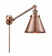 Innovations Lighting 237-AC-M13-AC-LED - Appalachian - 1 Light - 8 inch - Antique Copper -Adjustable Swing Arm