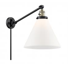 Innovations Lighting 237-BAB-G41-L-LED - Cone - 1 Light - 12 inch - Black Antique Brass -Adjustable Swing Arm