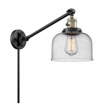 Innovations Lighting 237-BAB-G74-LED - Bell - 1 Light - 8 inch - Black Antique Brass -Adjustable Swing Arm