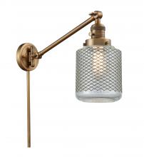 Innovations Lighting 237-BB-G262-LED - Stanton - 1 Light - 6 inch - Brushed Brass -Adjustable Swing Arm