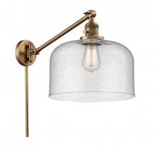 Innovations Lighting 237-BB-G74-L-LED - Bell - 1 Light - 12 inch - Brushed Brass -Adjustable Swing Arm