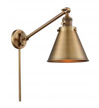Innovations Lighting 237-BB-M13-BB-LED - Appalachian - 1 Light - 8 inch - Brushed Brass -Adjustable Swing Arm