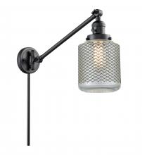 Innovations Lighting 237-BK-G262-LED - Stanton - 1 Light - 6 inch - Matte Black -Adjustable Swing Arm