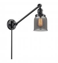 Innovations Lighting 237-BK-G53 - Bell - 1 Light - 8 inch - Matte Black -Adjustable Swing Arm