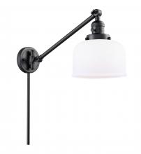 Innovations Lighting 237-BK-G71-LED - Bell - 1 Light - 8 inch - Matte Black -Adjustable Swing Arm