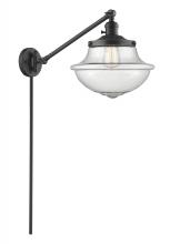 Innovations Lighting 237-OB-G544-LED - Oxford - 1 Light - 12 inch - Oil Rubbed Bronze -Adjustable Swing Arm