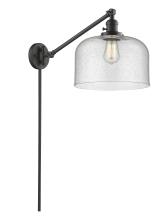 Innovations Lighting 237-OB-G74-L-LED - Bell - 1 Light - 12 inch - Oil Rubbed Bronze -Adjustable Swing Arm