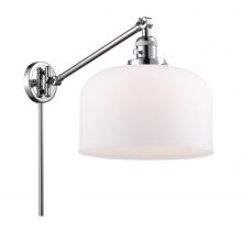 Innovations Lighting 237-PC-G71-L - Bell - 1 Light - 12 inch - Polished Chrome -Adjustable Swing Arm