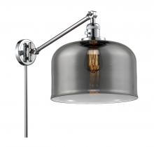 Innovations Lighting 237-PC-G73-L - Bell - 1 Light - 12 inch - Polished Chrome -Adjustable Swing Arm