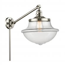 Innovations Lighting 237-PN-G542-LED - Oxford - 1 Light - 12 inch - Polished Nickel -Adjustable Swing Arm