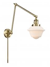 Innovations Lighting 238-AB-G531 - Oxford - 1 Light - 8 inch - Antique Brass - Swing Arm