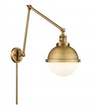 Innovations Lighting 238-BB-HFS-81-BB-LED - Hampden - 1 Light - 9 inch - Brushed Brass -Adjustable Swing Arm