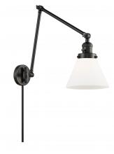 Innovations Lighting 238-BK-G41-LED - Cone - 1 Light - 8 inch - Matte Black -Adjustable Swing Arm