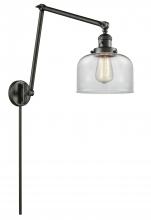 Innovations Lighting 238-OB-G72-LED - Bell - 1 Light - 8 inch - Oil Rubbed Bronze -Adjustable Swing Arm