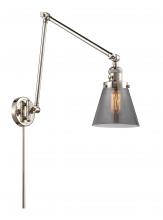 Innovations Lighting 238-PN-G63-LED - Cone - 1 Light - 8 inch - Polished Nickel -Adjustable Swing Arm