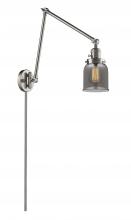 Innovations Lighting 238-SN-G53-LED - Bell - 1 Light - 8 inch - Brushed Satin Nickel -Adjustable Swing Arm