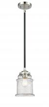Innovations Lighting 284-1S-BPN-G184-LED - Canton - 1 Light - 6 inch - Black Polished Nickel - Cord hung - Mini Pendant