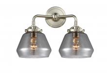 Innovations Lighting 284-2W-SN-G173 - Fulton - 2 Light - 15 inch - Brushed Satin Nickel - Bath Vanity Light