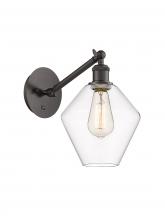 Innovations Lighting 317-1W-OB-G652-8-LED - Cindyrella - 1 Light - 8 inch - Oil Rubbed Bronze - Adjustable Sconce
