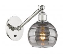 Innovations Lighting 317-1W-PN-G556-6SM - Rochester - 1 Light - 6 inch - Polished Nickel - Adjustable Sconce