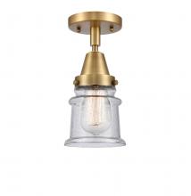 Innovations Lighting 447-1C-BB-G184S-LED - Canton - 1 Light - 6 inch - Brushed Brass - Flush Mount
