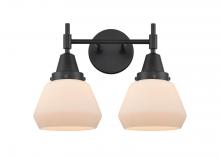 Innovations Lighting 447-2W-BK-G171-LED - Fulton - 2 Light - 16 inch - Matte Black - Bath Vanity Light