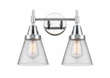 Innovations Lighting 447-2W-PC-G62-LED - Cone - 2 Light - 15 inch - Polished Chrome - Bath Vanity Light