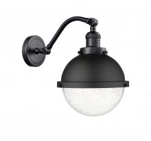 Innovations Lighting 515-1W-BK-HFS-84-BK-LED - Hampden - 1 Light - 9 inch - Matte Black - Adjustable Sconce