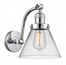 Innovations Lighting 515-1W-PC-G42-LED - Cone - 1 Light - 8 inch - Polished Chrome - Adjustable Sconce