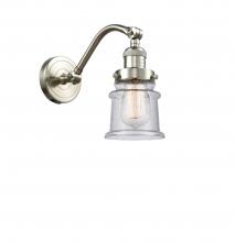 Innovations Lighting 515-1W-SN-G184S-LED - Canton - 1 Light - 7 inch - Brushed Satin Nickel - Adjustable Sconce
