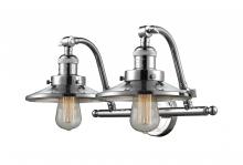Innovations Lighting 515-2W-PC-M7-LED - Railroad - 2 Light - 18 inch - Polished Chrome - Adjustable Bath Vanity Light