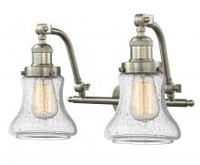 Innovations Lighting 515-2W-SN-G194-LED - Bellmont - 2 Light - 18 inch - Brushed Satin Nickel - Adjustable Bath Vanity Light