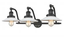 Innovations Lighting 515-3W-OB-G1-LED - Halophane - 3 Light - 28 inch - Oil Rubbed Bronze - Adjustable Bath Vanity Light