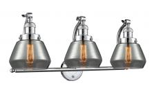 Innovations Lighting 515-3W-PC-G173-LED - Fulton - 3 Light - 28 inch - Polished Chrome - Adjustable Bath Vanity Light