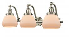 Innovations Lighting 515-3W-SN-G171-LED - Fulton - 3 Light - 28 inch - Brushed Satin Nickel - Adjustable Bath Vanity Light