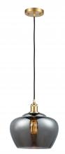 Innovations Lighting 516-1P-SG-G93-L - Fenton - 1 Light - 11 inch - Satin Gold - Cord hung - Mini Pendant