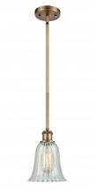 Innovations Lighting 516-1S-BB-G2811-LED - Hanover - 1 Light - 6 inch - Brushed Brass - Mini Pendant