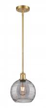 Innovations Lighting 516-1S-SG-G1213-8SM - Athens Deco Swirl - 1 Light - 8 inch - Satin Gold - Mini Pendant