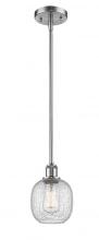 Innovations Lighting 516-1S-SN-G105-LED - Belfast - 1 Light - 6 inch - Brushed Satin Nickel - Mini Pendant