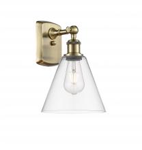 Innovations Lighting 516-1W-AB-GBC-82-LED - Berkshire - 1 Light - 8 inch - Antique Brass - Sconce