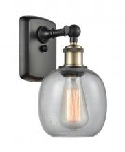 Innovations Lighting 516-1W-BAB-G104-LED - Belfast - 1 Light - 6 inch - Black Antique Brass - Sconce