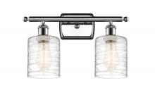 Innovations Lighting 516-2W-PC-G1113-LED - Cobbleskill - 2 Light - 15 inch - Polished Chrome - Bath Vanity Light