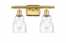 Innovations Lighting 516-2W-SG-G394-LED - Ellery - 2 Light - 15 inch - Satin Gold - Bath Vanity Light