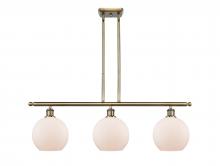 Innovations Lighting 516-3I-AB-G121 - Athens - 3 Light - 36 inch - Antique Brass - Cord hung - Island Light