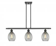 Innovations Lighting 516-3I-OB-G82 - Eaton - 3 Light - 36 inch - Oil Rubbed Bronze - Cord hung - Island Light